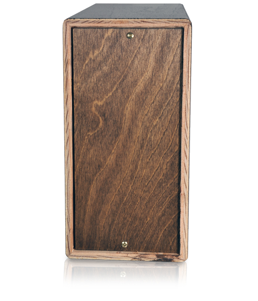 Book Shelf Pet Wood Urn Walnut