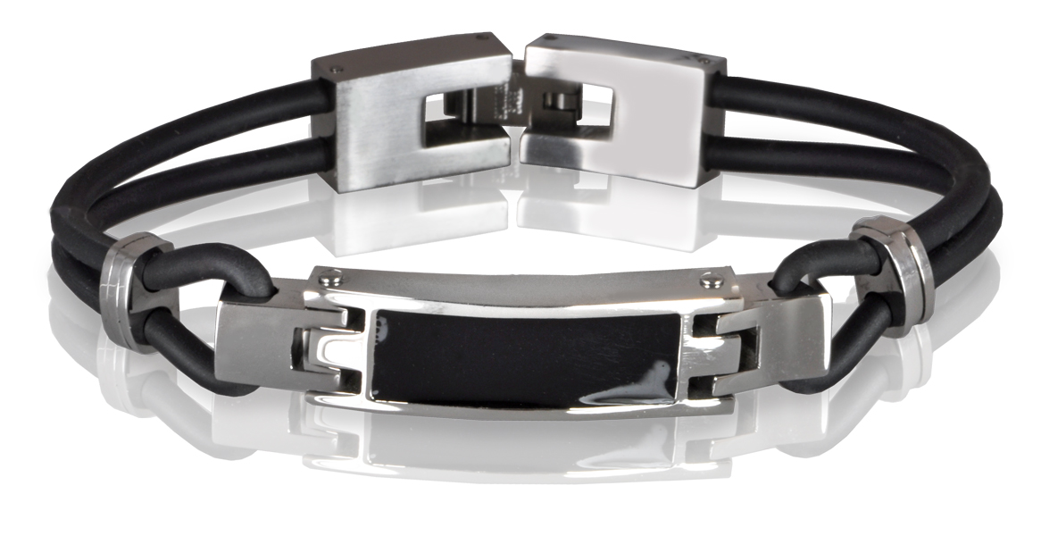 Pet Cremation Jewelry Keepsake Bracelet- Men's