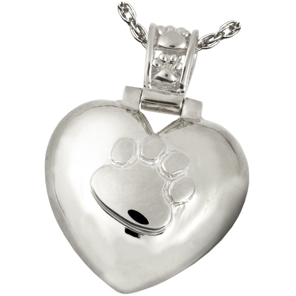 Paw Print Heart